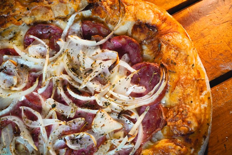 Margherita pizza special at Jet's pizza